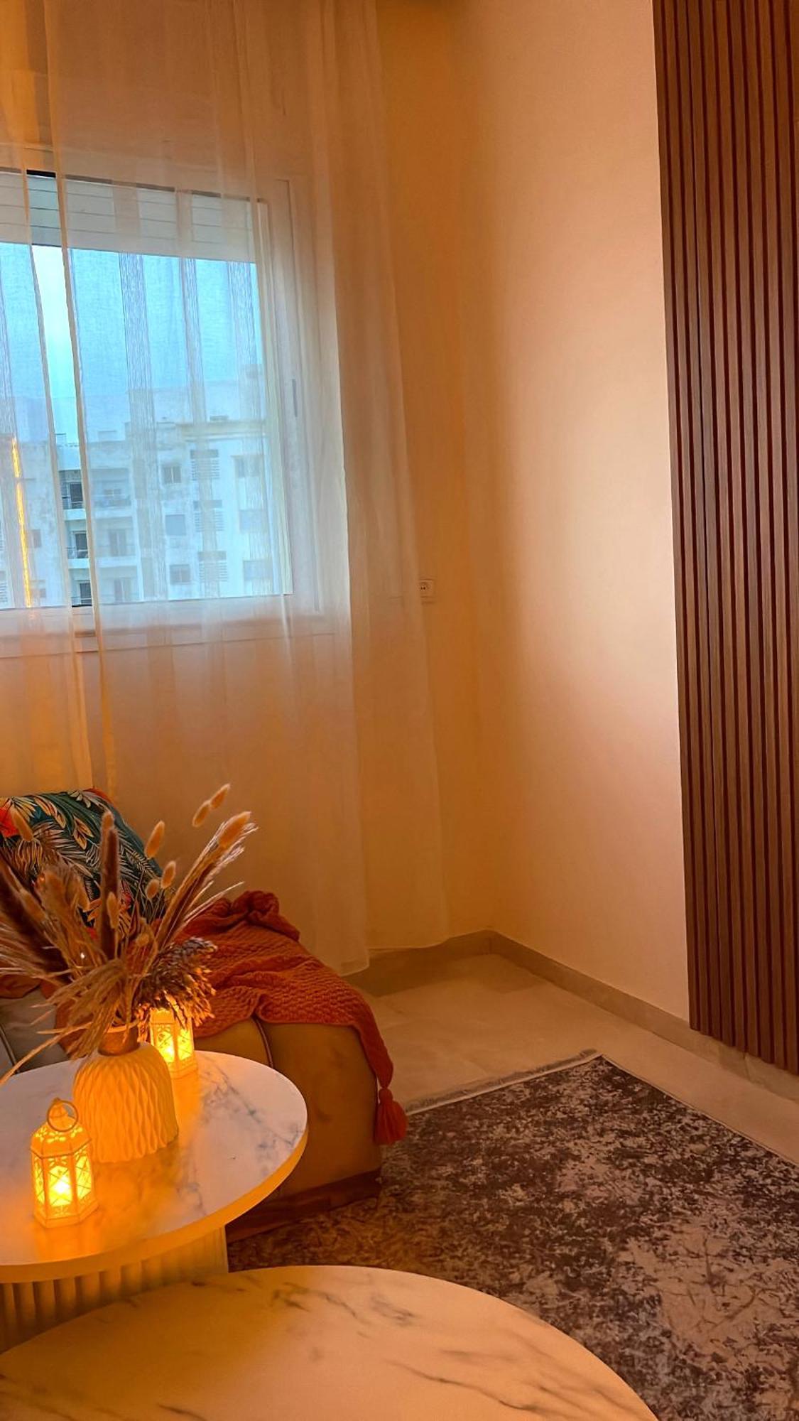 Elegant Appartement Avec Un Acces Piscine Jardin Parking Sous-Sol Et Wifi Haut Debit Fibre Optique Tanger Buitenkant foto